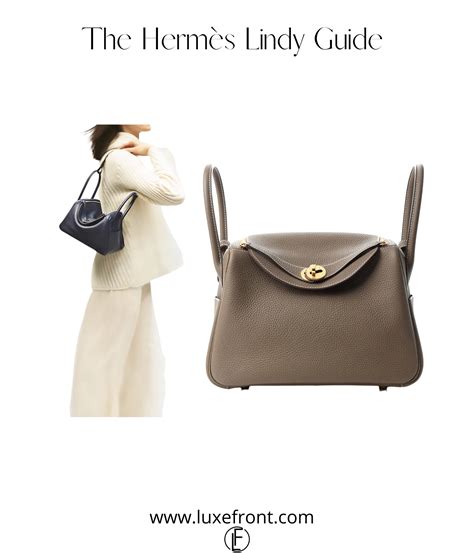 hermes lindy inspired bag|lindy 26 price 2023.